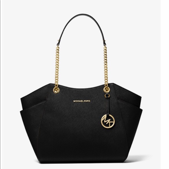 NWT Michael Kors Black Large shoulder tote bag - Picture 1 of 12